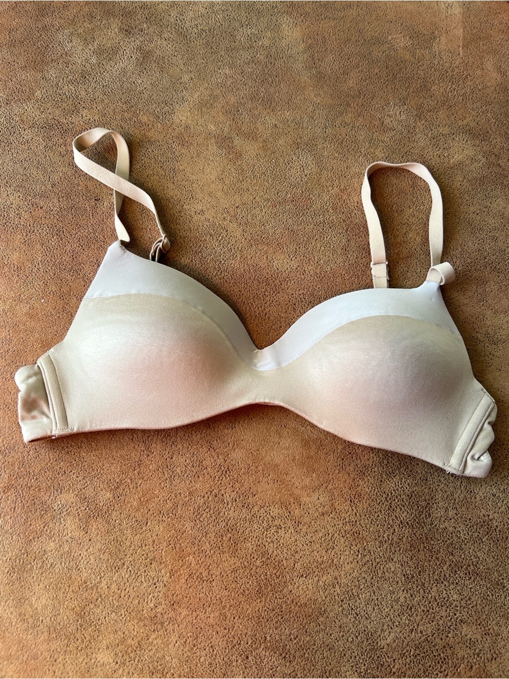 DKNY Beige Nude T-Shirt Bra 32A